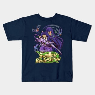 Swallow ReversePaw Kids T-Shirt